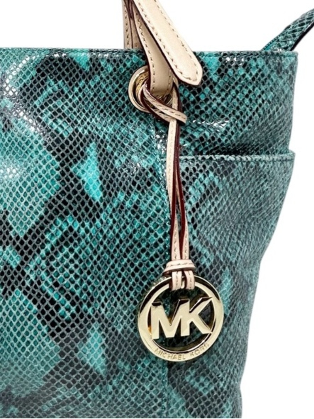 MICHAL KORS Python Tote Bag - Picture 3 of 14